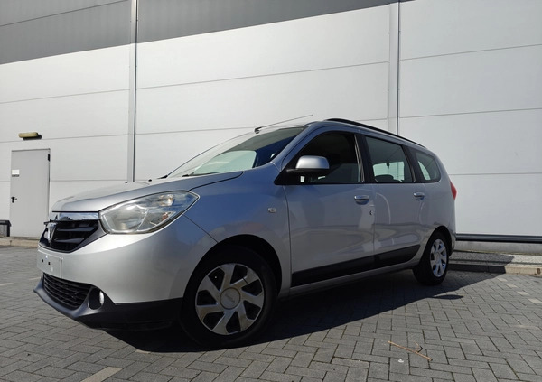 Dacia Lodgy cena 22900 przebieg: 187200, rok produkcji 2012 z Mońki małe 704